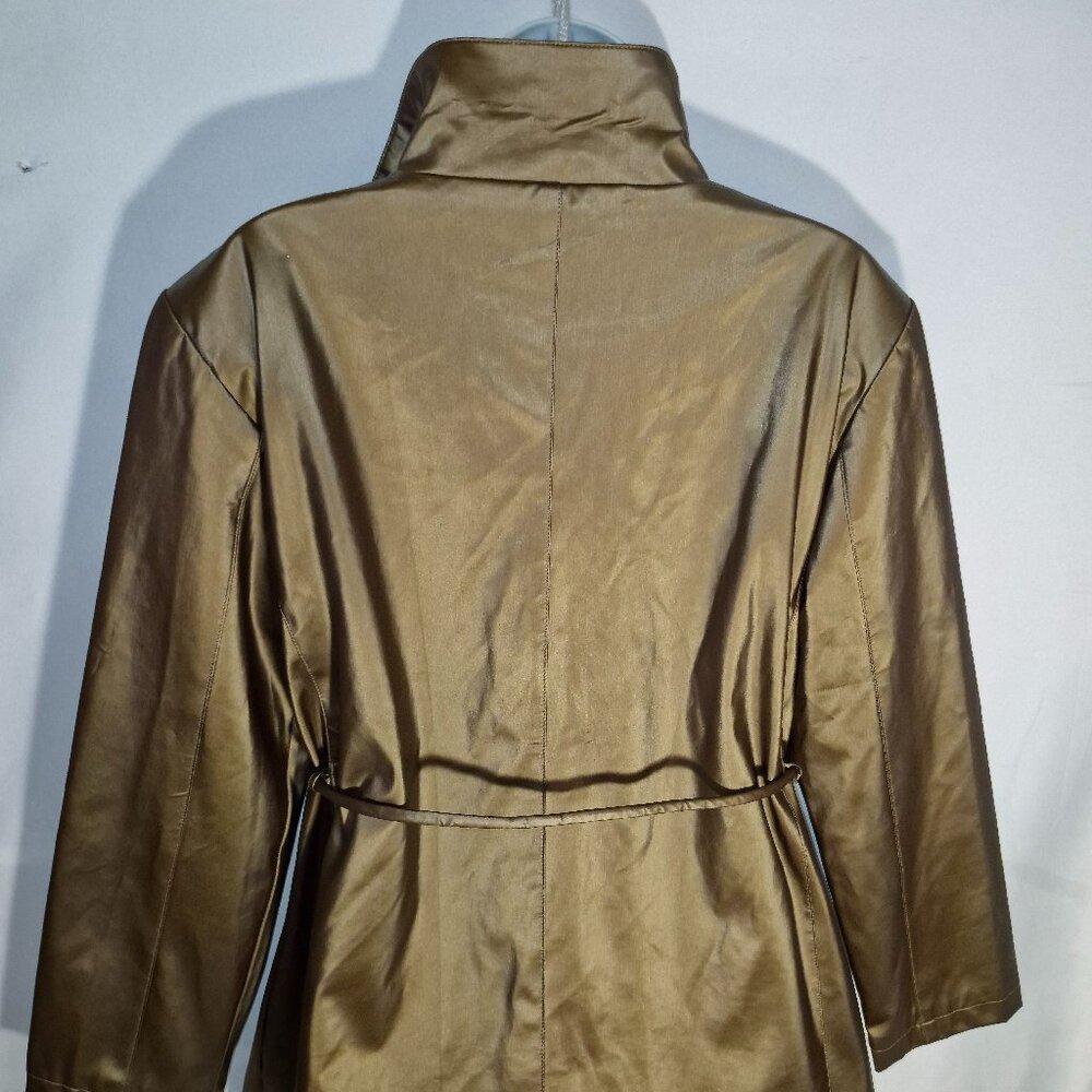 Basic Editions Stunning Gold Jacket, Lined, In Si… - image 7